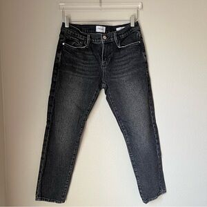 Frame Denim Women’s Le Garçon Crop Skinny Jeans Size 26